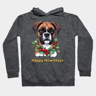 Happy Howlidays Boxer Hoodie